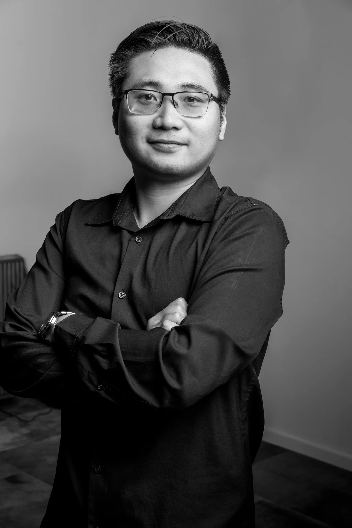 Professional team headshot photographed for LightForm in Vancouver