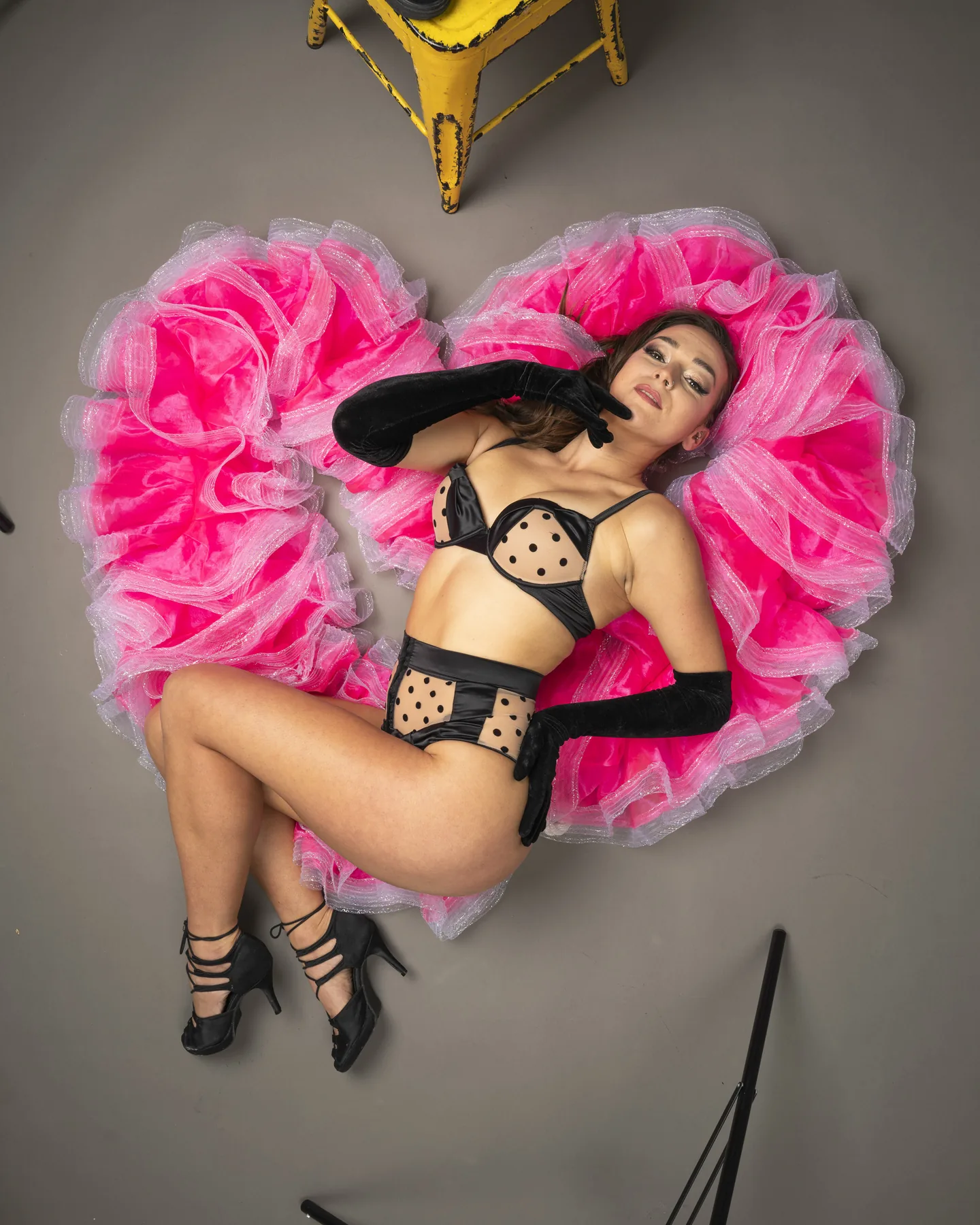 Creative fashion portrait photographed by Hampus Danielsson in Vancouver