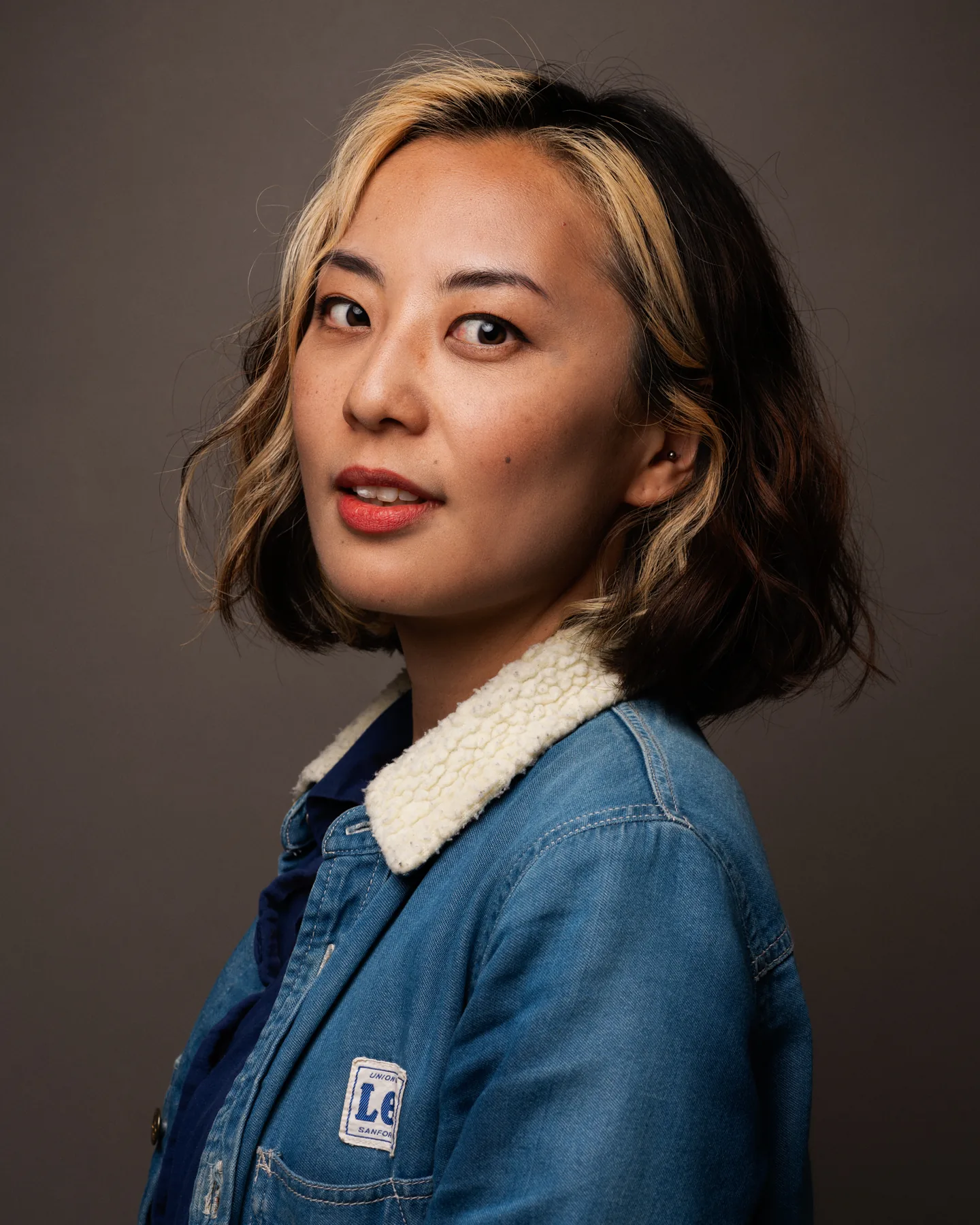 Relaxed personal branding portrait of a creative entrepreneur